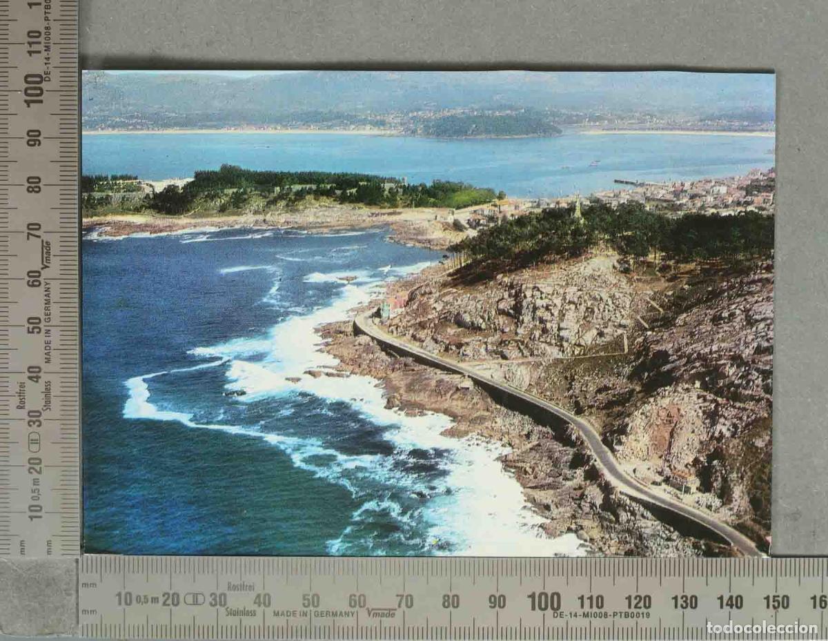 Postales: POSTAL. 35. VIGO-Bayona. (A&eacute;rea