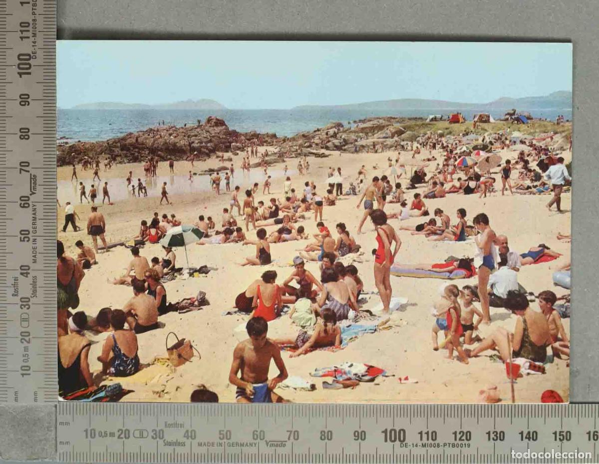Postales: POSTAL. 2022-VIGO Playa de Samil