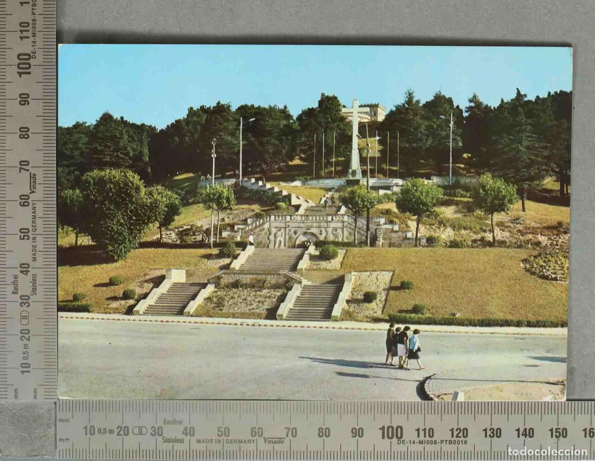 Postales: POSTAL. Vigo - Parque de O Castro - La Cruz