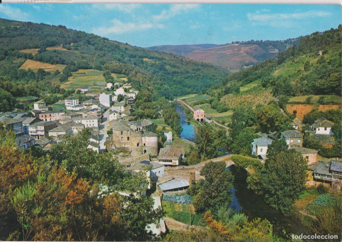 Postales: NAVIA DE SUARNA (LUGO) RIO NAVIA Y VISTA PARCIAL &ndash; EDICIONES VISTABELLA N&ordm;4 &ndash; CIRCULADA