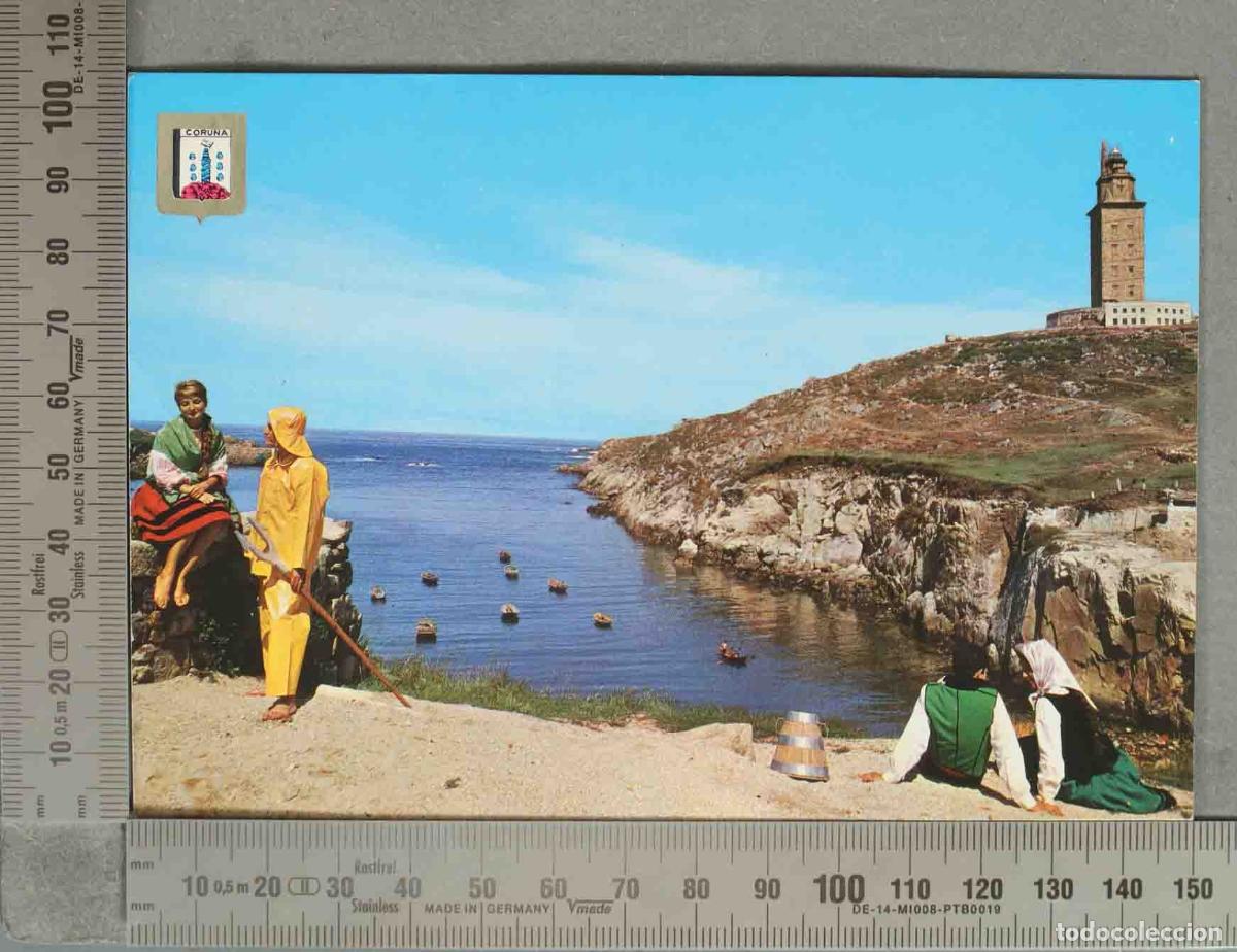 Postales: POSTAL. La Coru&ntilde;a - Torre de H&eacute;rcules - Dom&iacute;nguez -