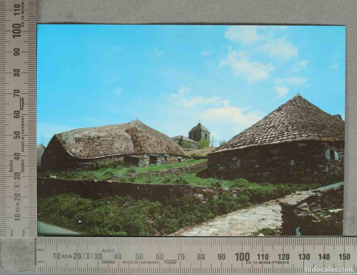 Postales: POSTAL. O Cebreiro - Lugo - Poblado prehist&oacute;rico - Santa Mar&iacute;a la Real
