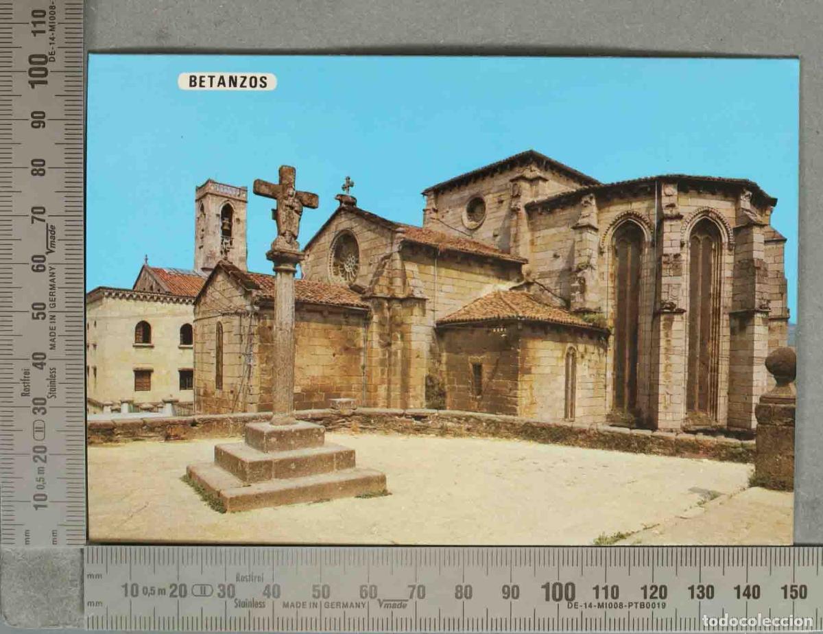 Postales: POSTAL. Betanzos - Iglesia de San Francisco -