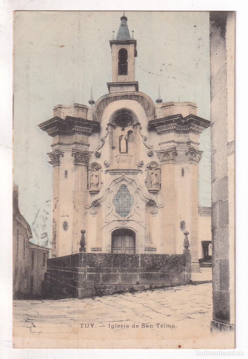 Postales: POSTAL. TUY. IGLESIA DE SAN TELMO. PONTEVEDRA. GALICIA