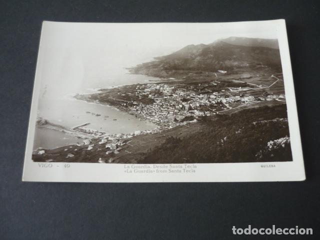 Postcards: LA GUARDIA PONTEVEDRA VISTA DESDE EL MONTE SANTA TECLA