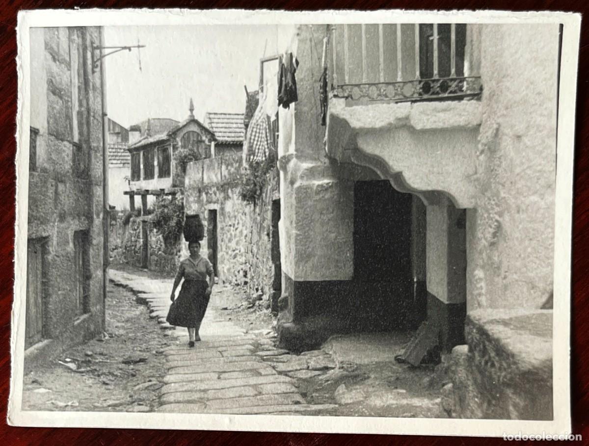 Postales: ANTIGUA FOTOGRAFIA DE CANGAS DE MORRAZO (PONTEVEDRA), MIDE 12 X 9 CMS. APROXIMADAMENTE.