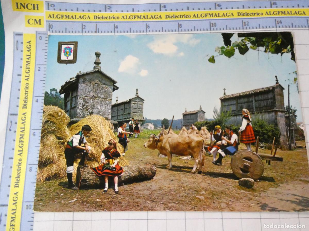 Postales: POSTAL DE GALICIA. A&Ntilde;O 1964. FOLKLORE TIPISMO. 14 ESCUDO ORO. 3649
