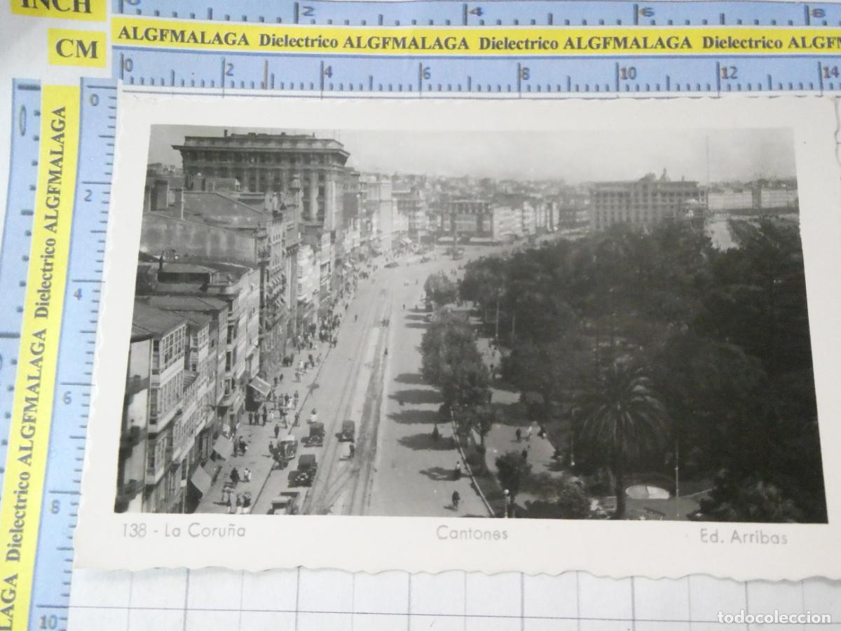 Postales: POSTAL DE LA CORU&Ntilde;A. A&Ntilde;OS 30 50. CANTONES 138 ARRIBAS. 3650