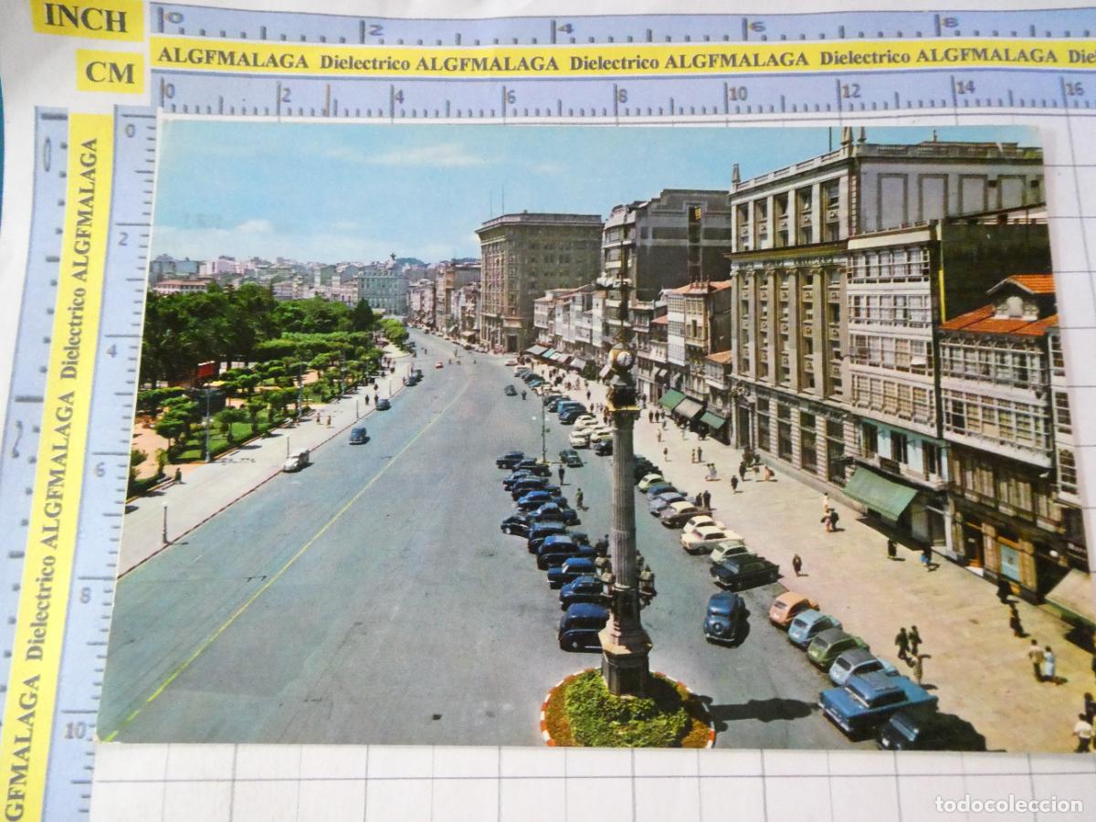 Postales: POSTAL DE LA CORU&Ntilde;A. A&Ntilde;O 1963. LOS CANTONES 593 SICILIA. 3660