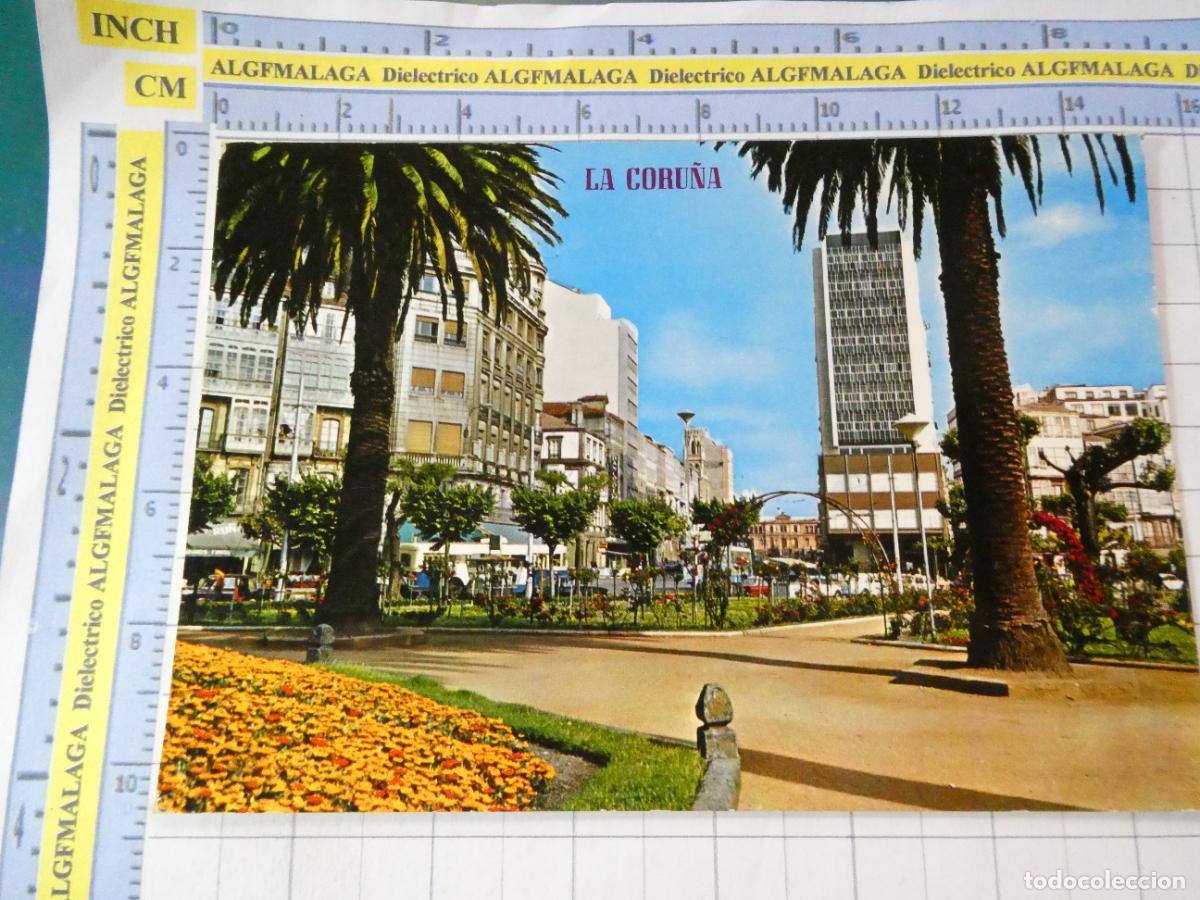 Postales: POSTAL DE LA CORU&Ntilde;A. A&Ntilde;O 1971. JARDINES DE LA ROSALEDA 525 PARIS. 3668