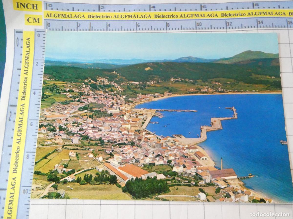 Postales: POSTAL DE LA CORU&Ntilde;A. A&Ntilde;O 1966. SANTA EUGENIA DE RIBEIRA RIVEIRA VISTA AEREA 556 ALARDE. 3673