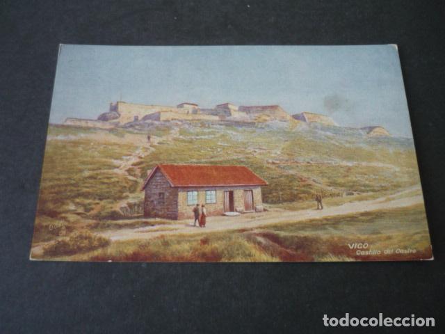 Postales: VIGO PONTEVEDRA CASTILLO DEL CASTRO - Foto 1