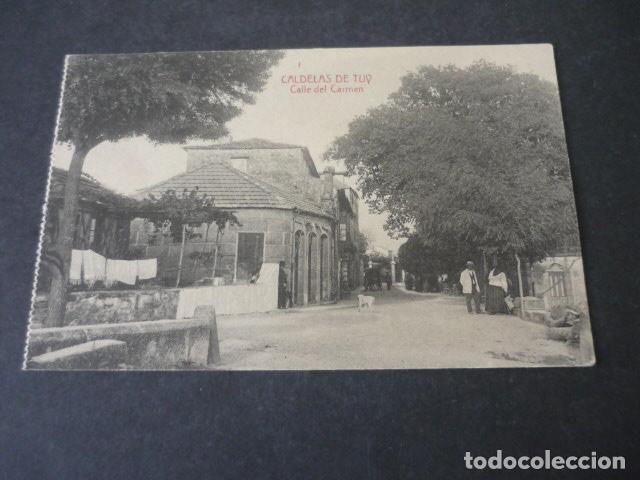Cartes Postales: CALDELAS DE TUY PONTEVEDRA CALLE DEL CARMEN