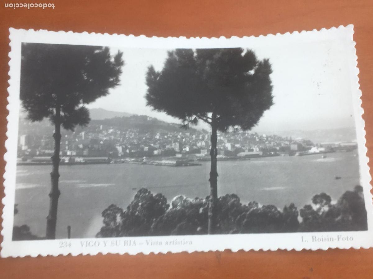 Postales: ria de vigo postal fotografica original circulada