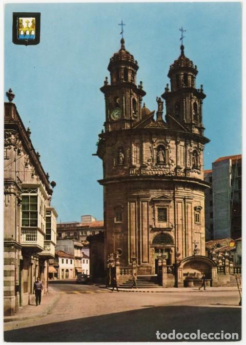 Postales: em04708 pontevedra iglesia de la peregrina 1968 fisa n&ordm;62 sc
