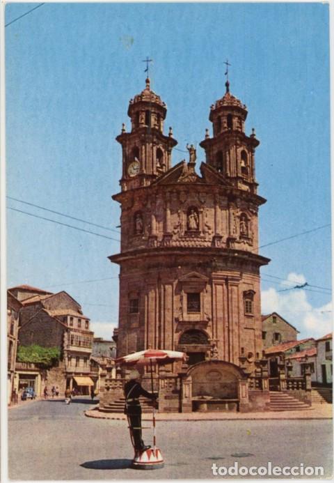Postales: em04712 pontevedra iglesia de la peregrina 1963 campa&ntilde;a n&ordm;9718 sc guardia