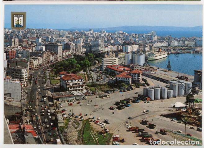 Postales: em04716 la coru&ntilde;a vista parcial 1975 fisa n&ordm;75 sc