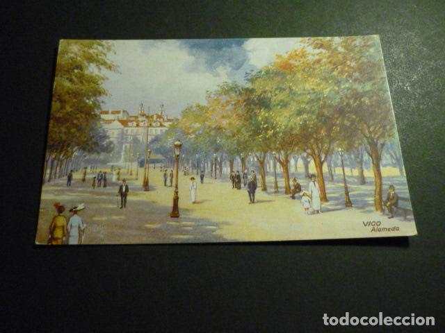 Postales: VIGO PONTEVEDRA ALAMEDA - Foto 1