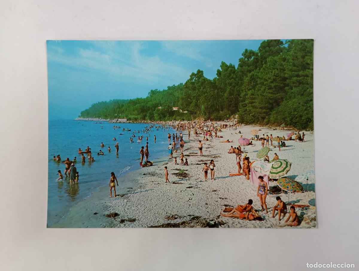 Postkarten: POSTAL DE MAR&Iacute;N. PONTEVEDRA. PLAYA DE AGUETE. TDKP29S