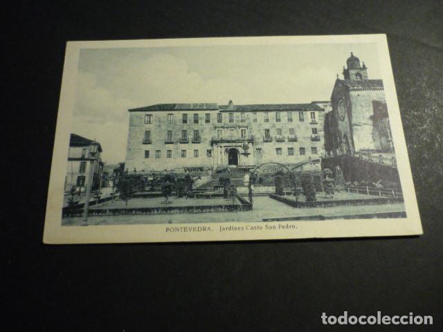 Postkarten: PONTEVEDRA JARDINES CASTO SAN PEDRO
