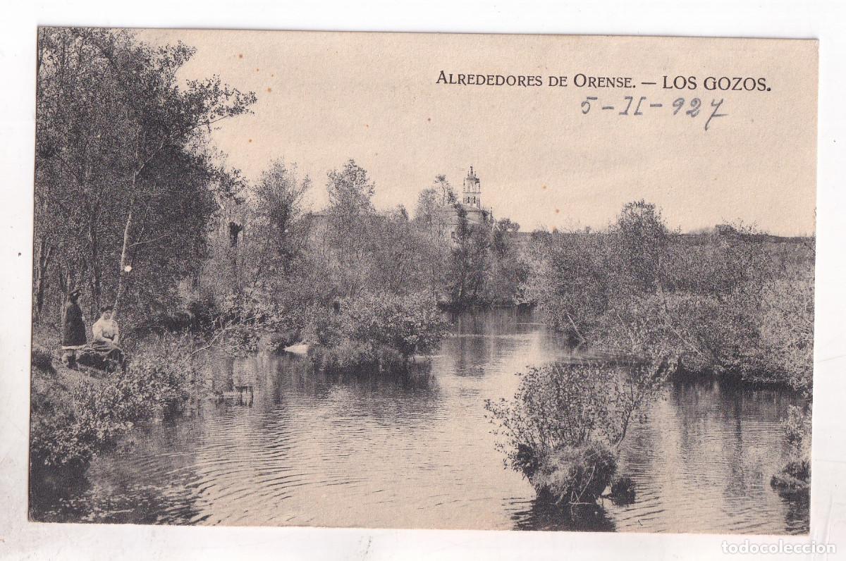 Postales: POSTAL. ALREDEDORES DE ORENSE. LOS GOZOS. OURENSE. CIRCULADA EN 1927. GALICIA