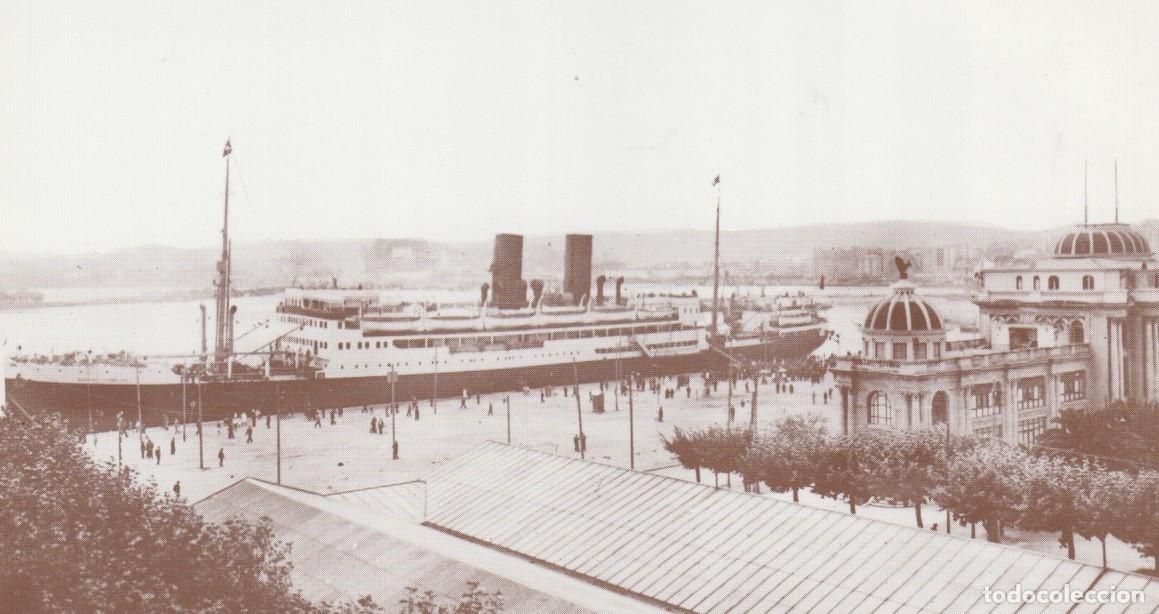Postales: POSTAL A CORU&Ntilde;A. MUELLE DE M&Eacute;NDEZ N&Uacute;&Ntilde;EZ. FOTOGRAF&Iacute;A DE FERRER. 1910. REPRODUCCI&Oacute;N LIBRER&Iacute;A ARENAS