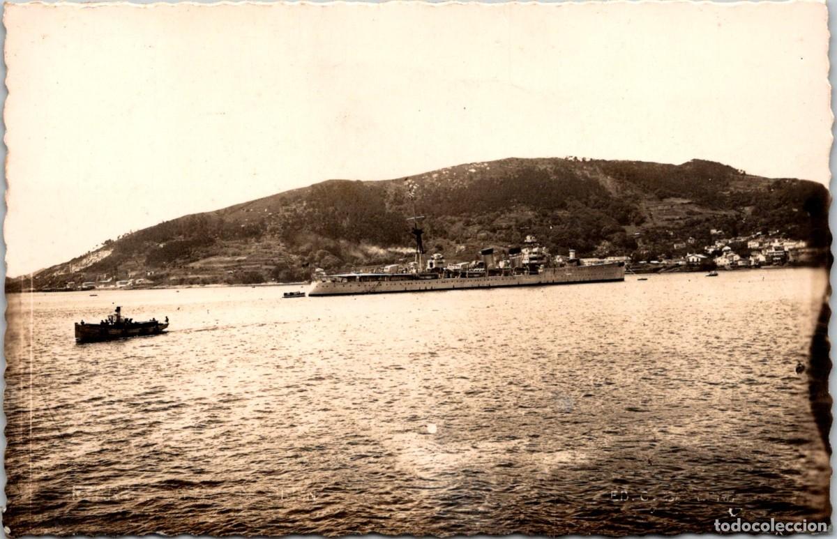 Postales: El Ferrol del Caudillo - Monte de Bri&oacute;n - Arribas 19 - 137x88mm - Antigua Fragata