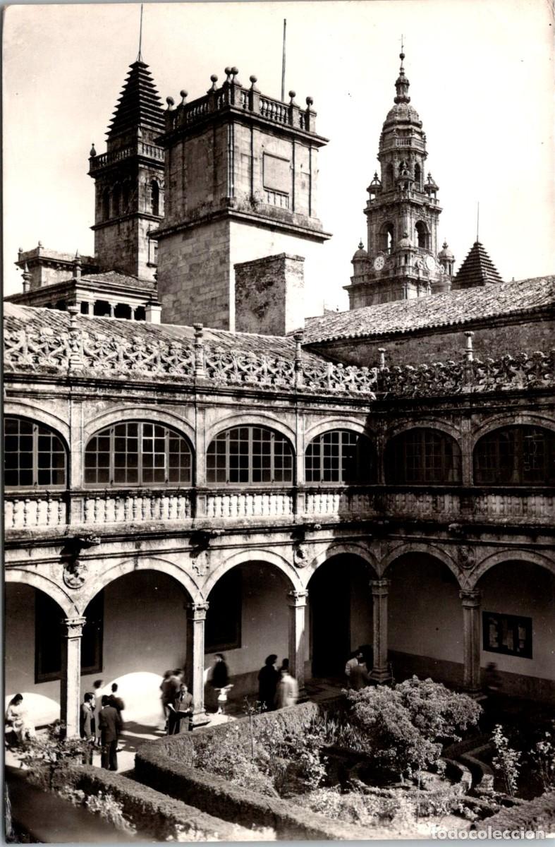 Postales: Santiago de Compostela - Claustro del Colegio de Fonseca - Artigot 76 - 140x91mm