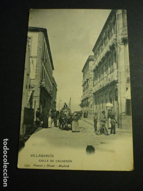 Postales: VILLAGARCIA DE AROSA PONTEVEDRA CALLE DE CALDER&Oacute;N