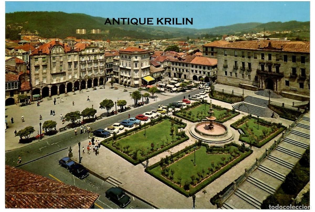 Postales: PONTEVEDRA N&ordm; 3545 PLAZA DE LA HERRERIA / POSTALES FAMA / SIN FRANQUEAR