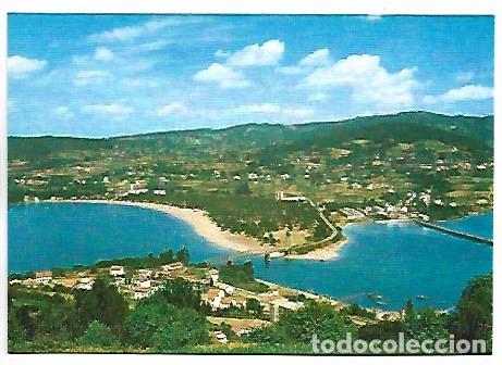 Postales: PANORAMICA Y PLAYA DE CABA&Ntilde;AS.- PUENTEDEUME / CORU&Ntilde;A