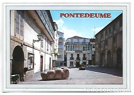 Postales: PLAZA DEL PAN.- PUENTEDEUME / CORU&Ntilde;A