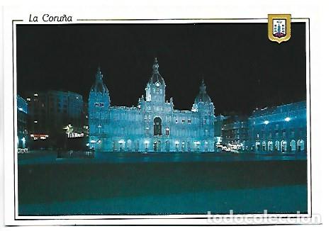 Postales: AYUNTAMIENTO DE NOCHE.- CORU&Ntilde;A