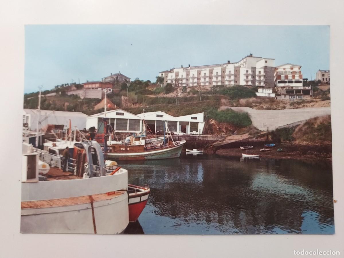 Postales: POSTAL RIBADEO MUELLE DE MIRASOL DARSENA PESQUERA. 1973. SIN CIRCULAR. LUGO