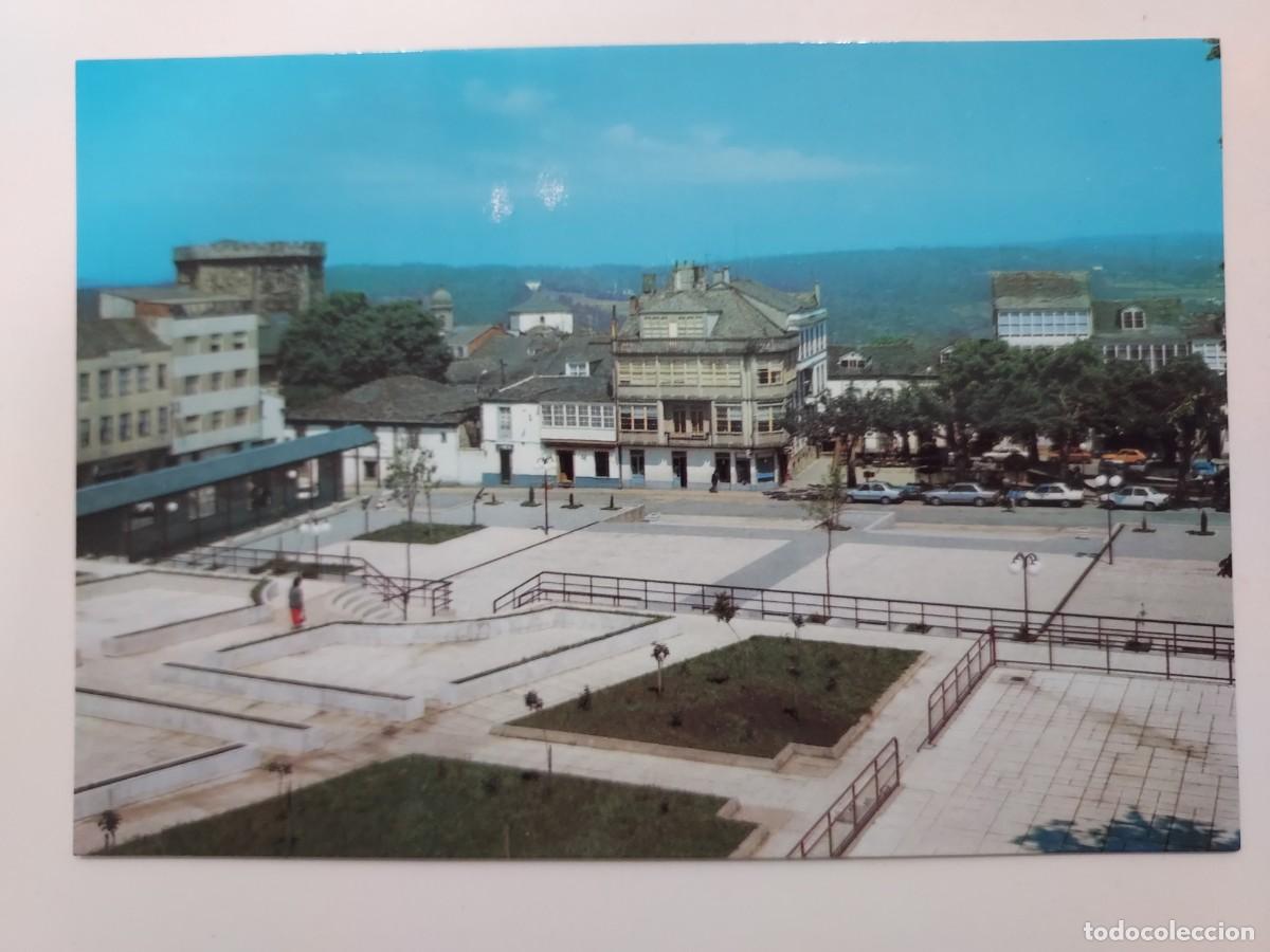 Postales: POSTAL VILLALBA PLAZA DE LA CONSTITUCION. 1984. SIN CIRCULAR. LUGO