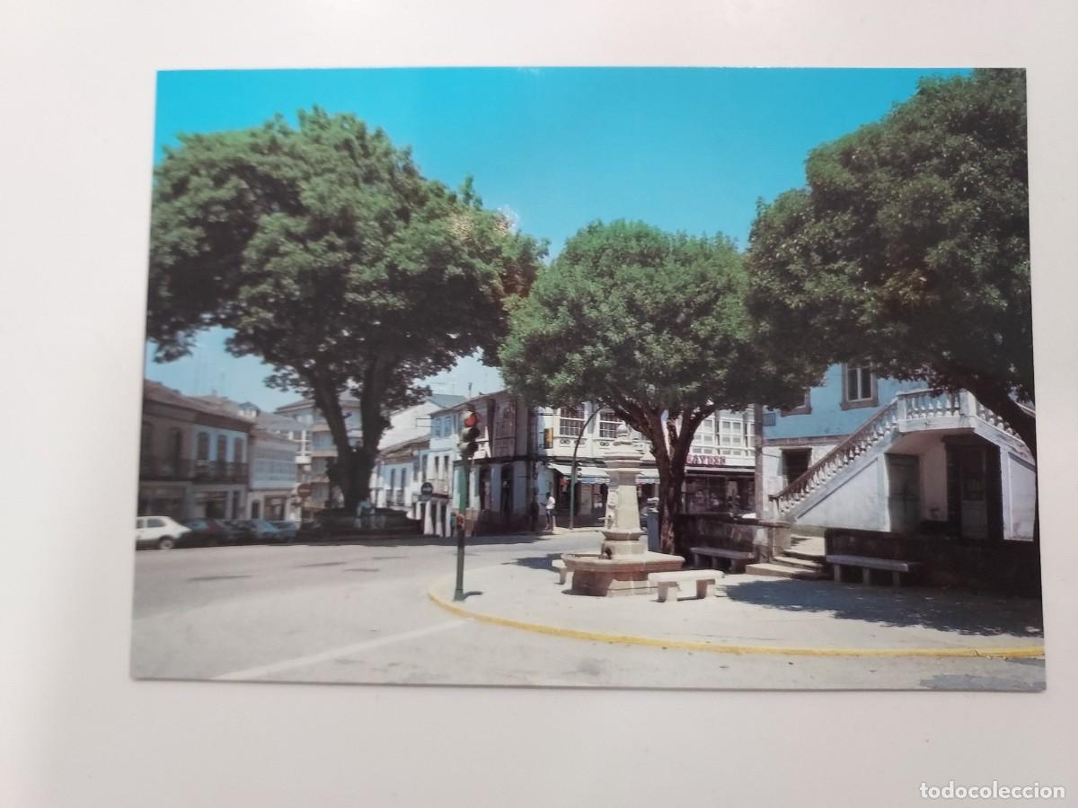 Postales: POSTAL VILLALBA PLAZA DE CALVO SOTELO. 1984. SIN CIRCULAR. LUGO
