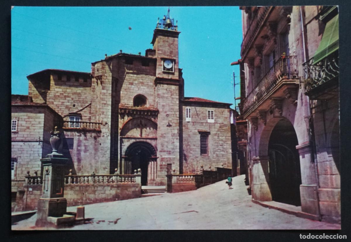 Postales: Orense, Catedral. Antigua postal sin circular