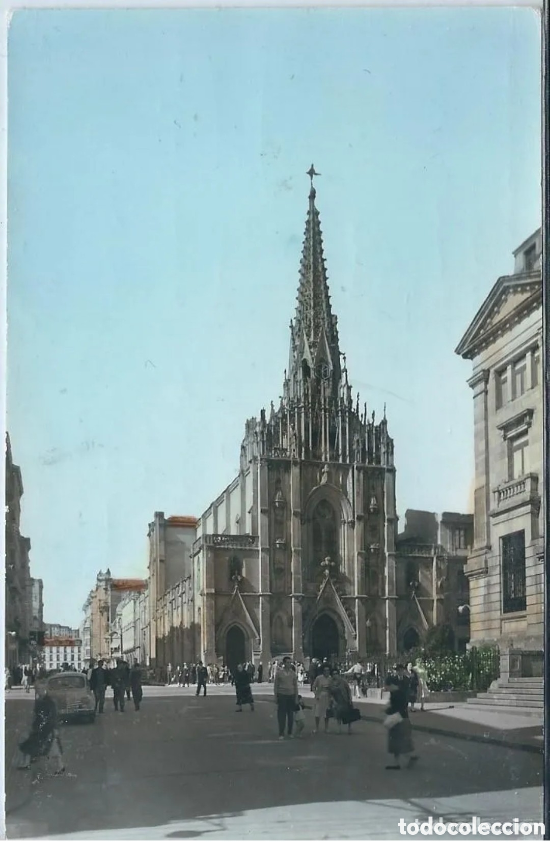 Postales: LA CORU&Ntilde;A - IGLESIA DE LOS PP. JESUITAS - EDICIONES ARTIGOT