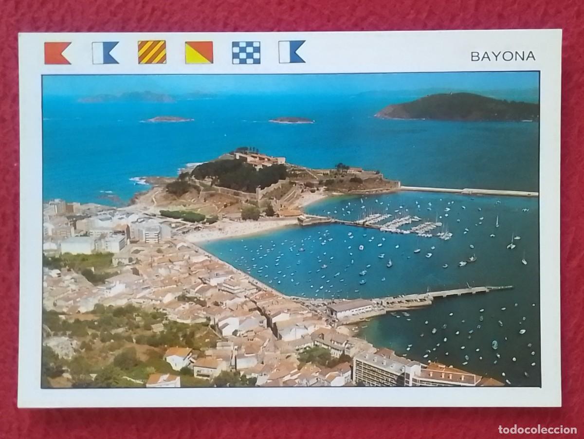 Postales: POSTAL POST CARD SPAIN ESPAGNE GALICE BAYONA LA REAL PONTEVEDRA VISTA A&Eacute;REA..AIR VIEW SPANIEN SPAGNA