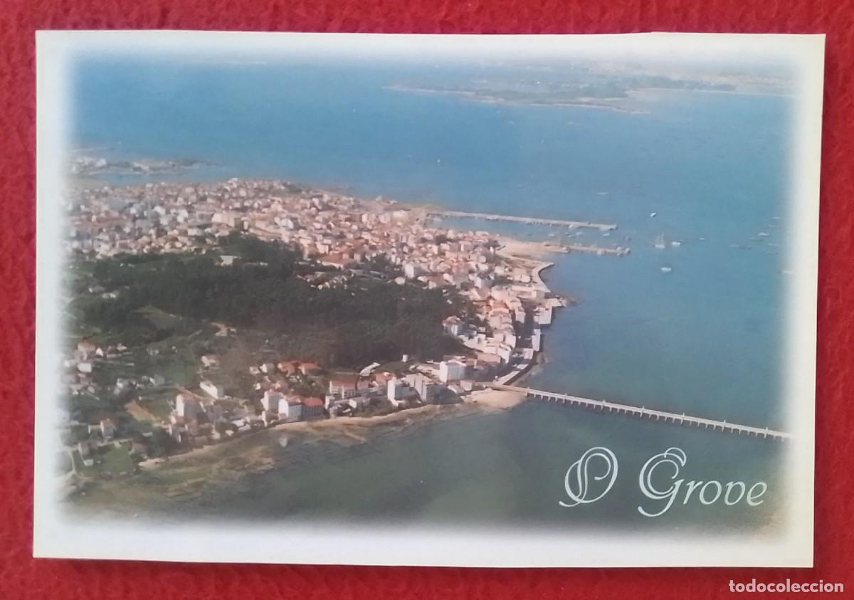 Postales: POSTAL POST CARD SPAIN ESPAGNE GALICE O GROVE PONTEVEDRA VISTA A&Eacute;REA CARTE CARTOLINA POSTALE SPAGNA.