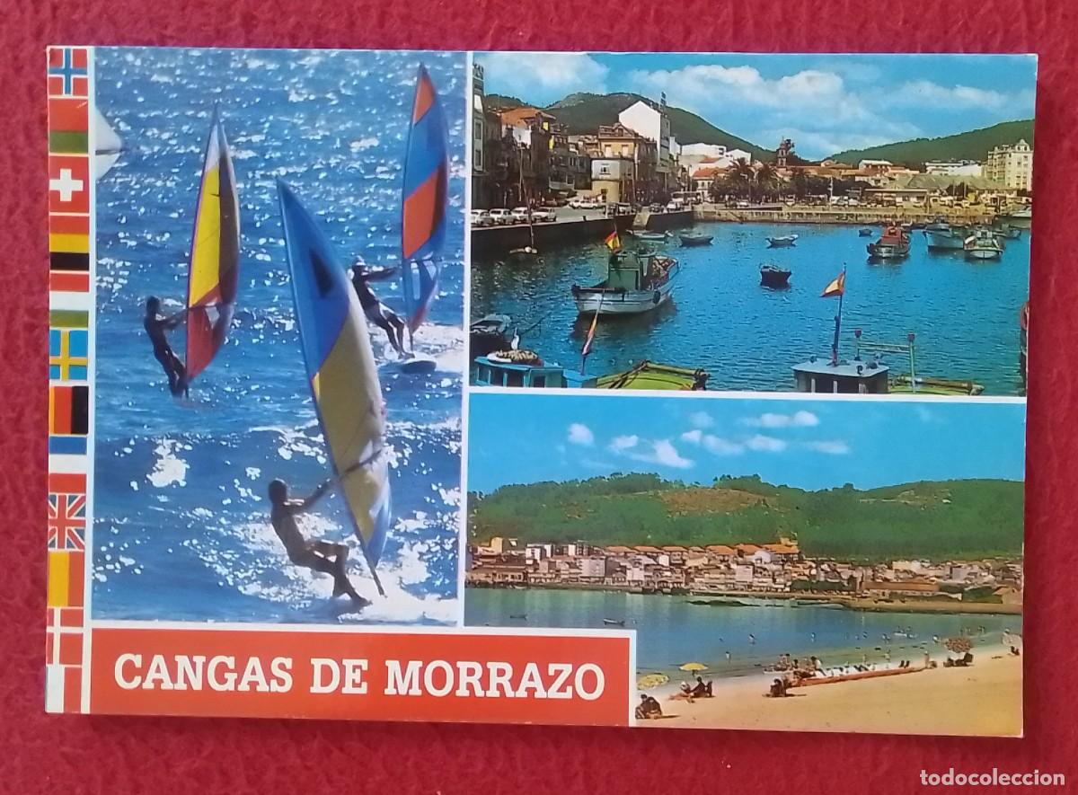 Postales: POSTAL POST CARD SPAIN ESPAGNE GALICE CANGAS DE DO MORRAZO PONTEVEDRA VISTAS SURF ? SURFING ? SPAGNA