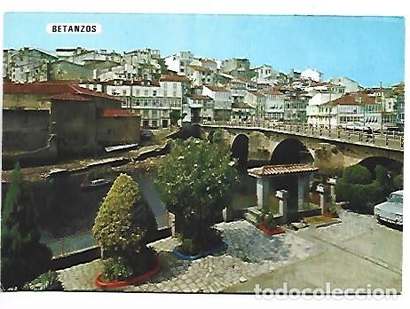 Postales: PUENTE NUEVO - VISTA PARCIAL.- BETANZOS / LA CORU&Ntilde;A