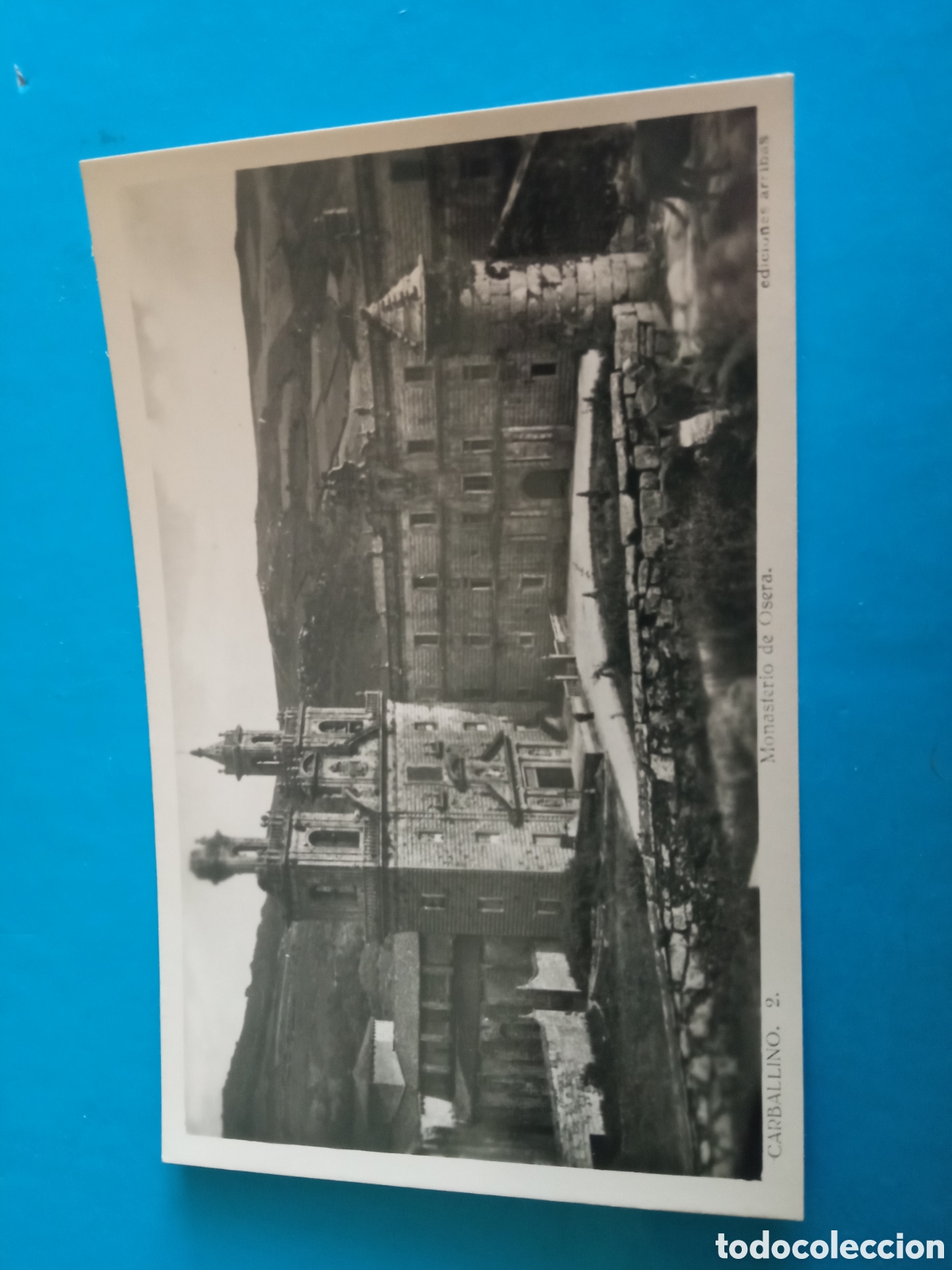 Postales: Antigua postal fotogr&aacute;fica, Monasterio de Osera, Carballino (Lugo) Ediciones Arribas
