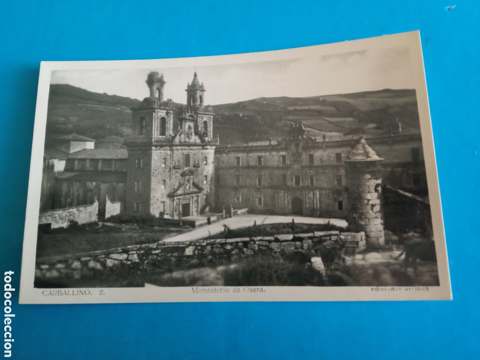 Postales: Antigua postal fotogr&aacute;fica, Monasterio de Osera, Carballino (Orense ) Ediciones Arribas