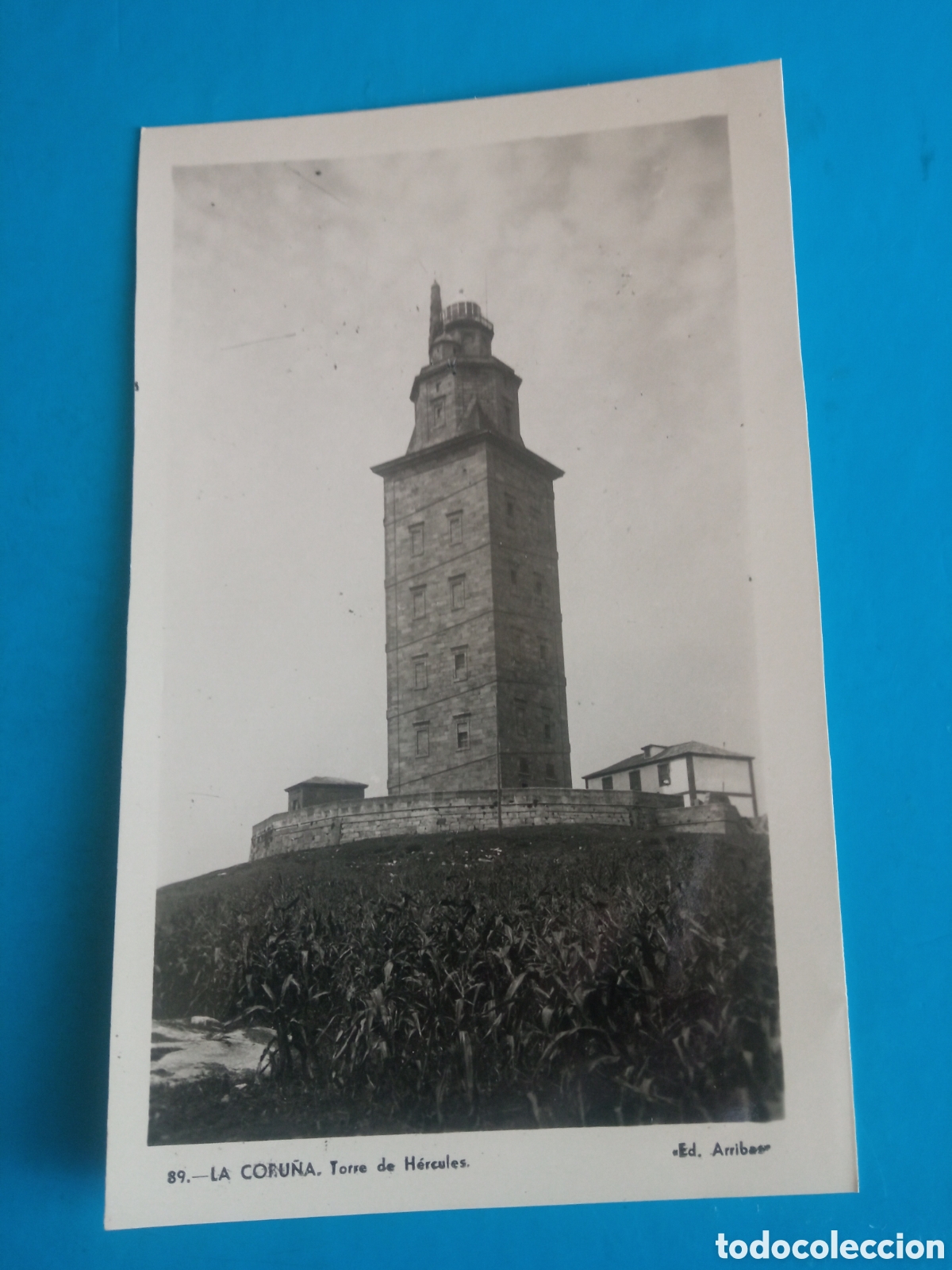 Postales: Antigua postal fotogr&aacute;fica, La Coru&ntilde;a Torre de H&eacute;rcules Ediciones Arribas