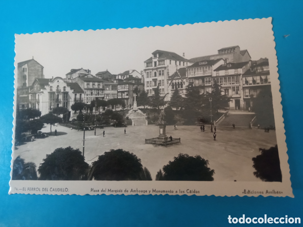 Postales: Antigua postal fotogr&aacute;fica, EL Ferrol Del Caudillo, Ediciones Arribas