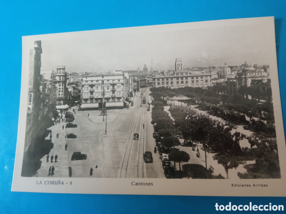 Postales: Antigua postal fotogr&aacute;fica, La Coru&ntilde;a, Cantones, Ediciones Arribas