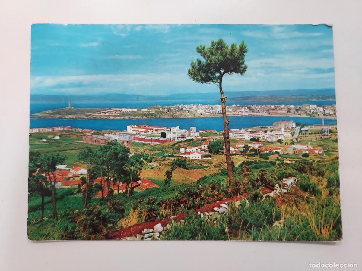 Postales: POSTAL LA CORU&Ntilde;A BELLA PANORAMICA. 1962. CIRCULADA