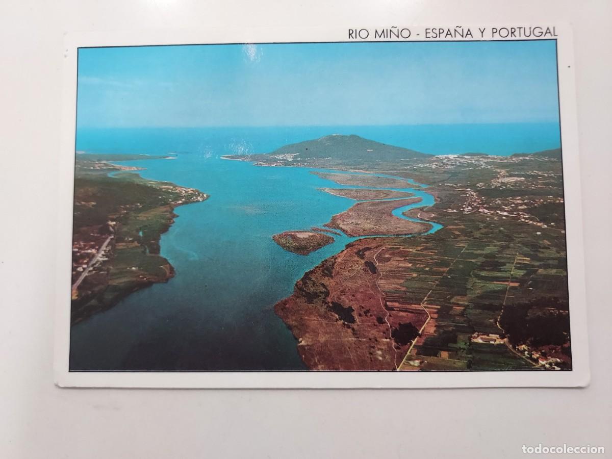 Postales: POSTAL (A GUARDA) DESEMBOCADURA DEL RIO MI&Ntilde;O ESPA&Ntilde;A PORTUGAL. 1988. SIN CIRCULAR. PONTEVEDRA