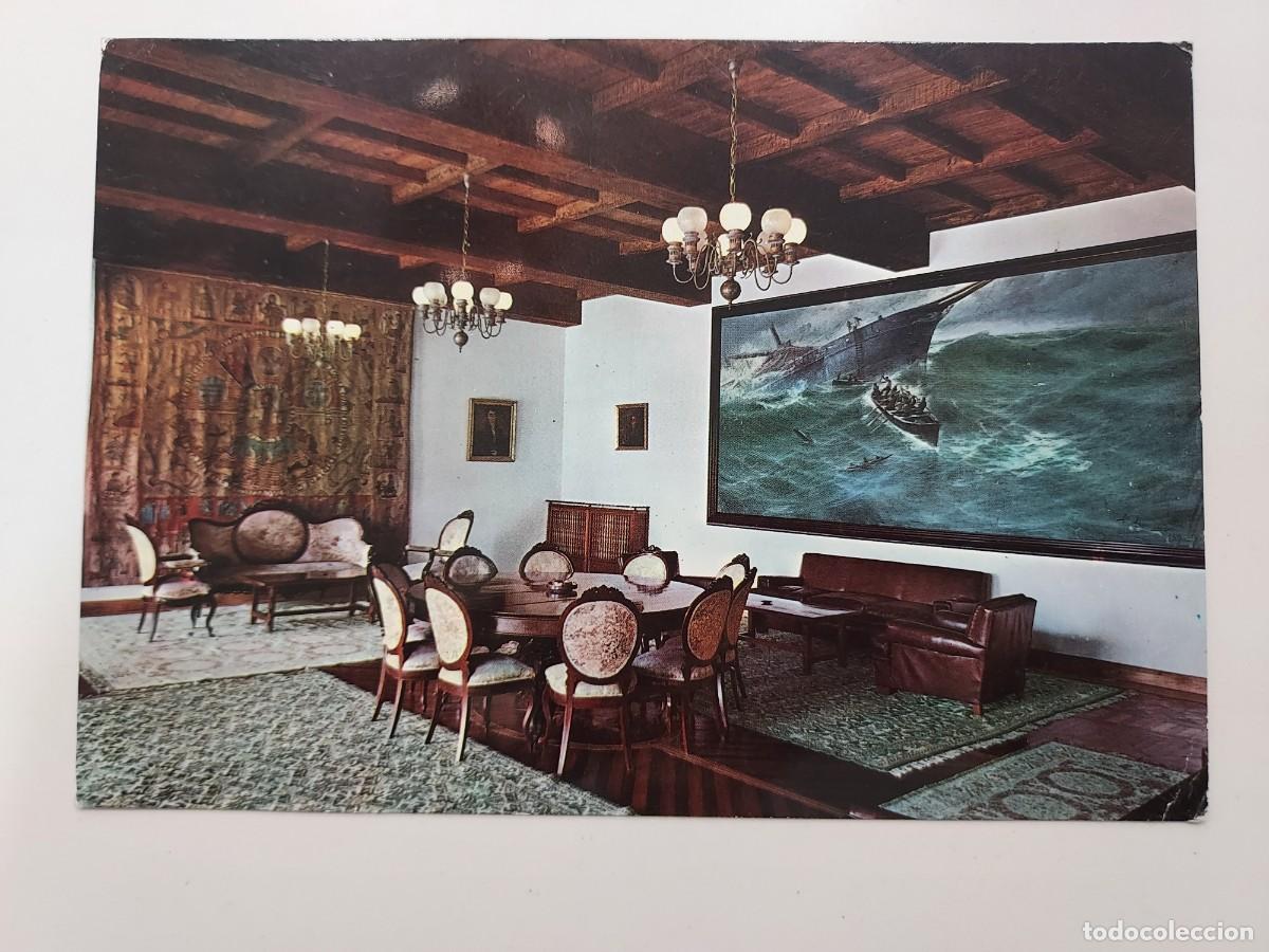 Postales: POSTAL BAYONA PARADOR NACIONAL CONDE GONDOMAR. 1968. SIN CIRCULAR. PONTEVEDRA